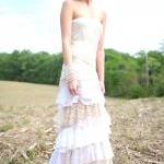 Virgo Ruffled Wedding Gown Sample